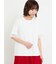 【接触冷感】袖オーガンジー切り替えTシャツ