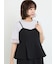 【接触冷感】袖オーガンジー切り替えTシャツ