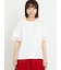 【接触冷感】袖オーガンジー切り替えTシャツ