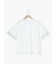 【接触冷感】袖オーガンジー切り替えTシャツ
