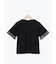 【接触冷感】袖オーガンジー切り替えTシャツ