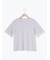 【接触冷感】袖オーガンジー切り替えTシャツ