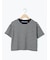 マルチボーダークロップドTシャツ