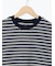 マルチボーダークロップドTシャツ