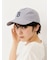 【消臭効果】BIGイニシャル刺繍キャップ