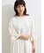 袖メッシュレースワンピース《WEB限定カラーあり》