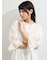 袖メッシュレースワンピース《WEB限定カラーあり》