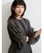 袖メッシュレースワンピース《WEB限定カラーあり》