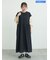 袖メッシュレースワンピース《WEB限定カラーあり》