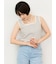 【接触冷感・抗菌防臭】前後2WAYリボン付きタンク