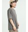【接触冷感】ロゴ刺繍バックプリントTシャツ