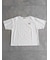 【接触冷感】ロゴ刺繍バックプリントTシャツ