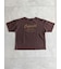 【接触冷感】ロゴ刺繍バックプリントTシャツ