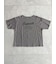 【接触冷感】ロゴ刺繍バックプリントTシャツ