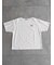 【接触冷感】ロゴ刺繍バックプリントTシャツ