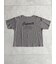【接触冷感】ロゴ刺繍バックプリントTシャツ