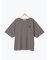 【接触冷感】ロゴ刺繍バックプリントTシャツ