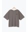【接触冷感】ロゴ刺繍バックプリントTシャツ