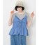 アソートシャーリング2wayキャミビスチェ