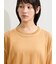 ◇【接触冷感】配色ステッチシアーニット