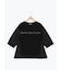 ◇シルケット天竺ドッキングプリントTシャツ