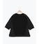 ◇シルケット天竺ドッキングプリントTシャツ