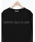 ◇シルケット天竺ドッキングプリントTシャツ