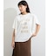 ◇フレアスリーブプリントTシャツ