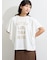 ◇フレアスリーブプリントTシャツ
