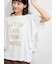 ◇フレアスリーブプリントTシャツ