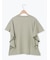 ◇フレアスリーブプリントTシャツ