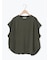 ◇タックフレンチスリーブプリントTシャツ