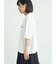 バイオ加工ロゴプリントワイドTシャツ