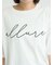 バイオ加工ロゴプリントワイドTシャツ
