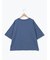 バイオ加工ロゴプリントワイドTシャツ