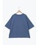 バイオ加工ロゴプリントワイドTシャツ