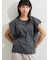 シルケット+ピグメント加工フレンチスリーブTシャツ