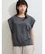 シルケット+ピグメント加工フレンチスリーブTシャツ
