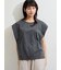 シルケット+ピグメント加工フレンチスリーブTシャツ