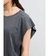 シルケット+ピグメント加工フレンチスリーブTシャツ