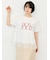 【接触冷感】裾レースロゴTシャツ