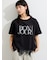 【接触冷感】裾レースロゴTシャツ
