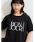 【接触冷感】裾レースロゴTシャツ