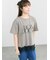 【接触冷感】裾レースロゴTシャツ
