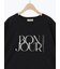 【接触冷感】裾レースロゴTシャツ