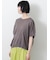 ◇【マシンウォッシャブル.接触冷感】麻タッチニットPO