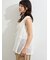 前後2WAYメッシュレースベスト