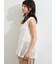 前後2WAYメッシュレースベスト