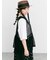 前後2WAYメッシュレースベスト