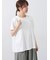 【接触冷感】バックスカラップレースTシャツ